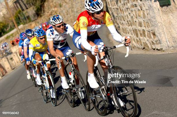 Tour Mã©Diterranã©En, Stage 6Lã–Vkvist Thomas , Gilbert Philippe , Dessel Cyril Yellow Jersey Sanremo - Sanremo Tour Med, Ronde Van Middelandse Zee,...