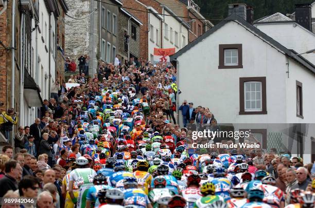 Liã¨Ge - Bastogne -Liã¨Ge, Pro Tourillustration Illustratie, Peleton Peloton, Houffalize, Public Supporters Fansluik - Bastenaken - Luikuci Pro Tour