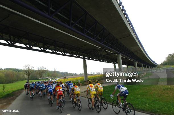 Tour Romandie, Stage 1Illustration Illustratie, Peleton Peloton, Landscape Paysage Landschap, Bridge Pont Brugpayerne - Payerne Ronde Van Romandie...