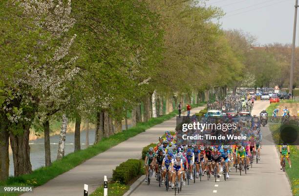 Tour Romandie, Stage 1Illustration Illustratie, Peleton Peloton, Landscape Paysage Landschap, Forest Bois Bospayerne - Payerne Ronde Van Romandie Uci...