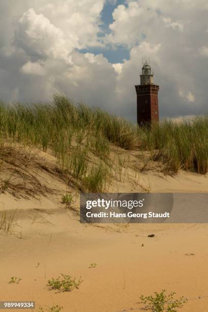 leuchtturm am strand - leuchtturm 個照片及圖片檔