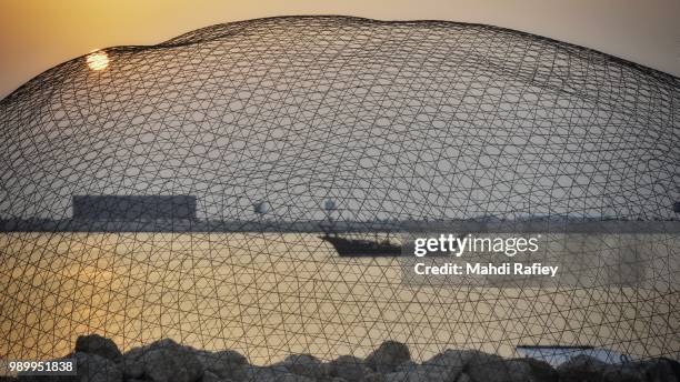 sunset by the shore - crocodiles nest stock pictures, royalty-free photos & images