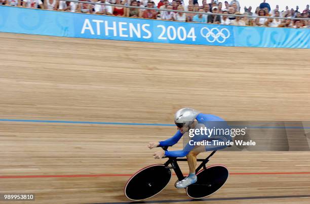 Track Piste Wiggings Bradley Gold Medal Medaille D'Or Gouden Medaillemen Individual Pursuit Final, Poursuite Individuel Hommes, Individuele...