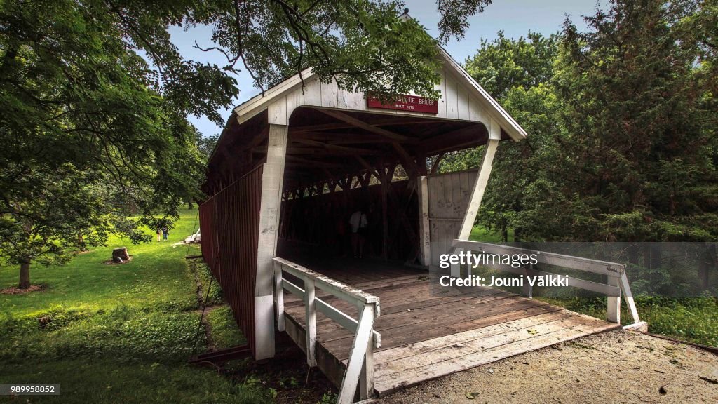 Bridges of Madison County - Cutler-Donahoe Bridge, Iowa, United