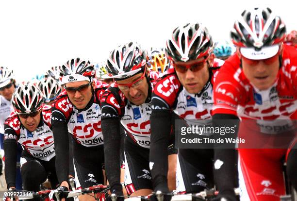 Criterium International, Stage 1Sastre Carlos , Basso Ivan , Peron Andrea , Bak Lars , Team Cscstage 1 : Sedan > Charleville-Mezieres Etape, Rit