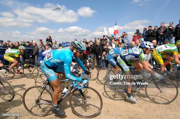 Paris - Roubaix, Pro Toursiedler Sebastian , Agnolutto Christophe Uci Pro Tour, Parijs