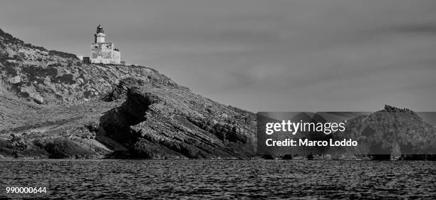 faro di punta libeccio - ora di punta - fotografias e filmes do acervo