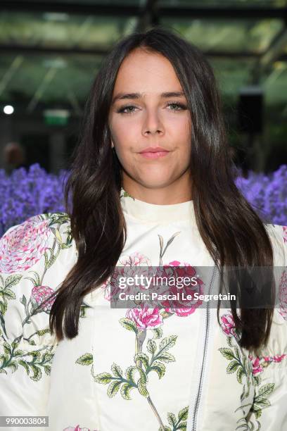 Pauline Ducruet attends the Giambattista Valli Haute Couture Fall Winter 2018/2019 show as part of Paris Fashion Week on July 2, 2018 in Paris,...