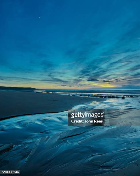 ynyslas beach, ceredigion, wales, uk - ceredigion stock-fotos und bilder
