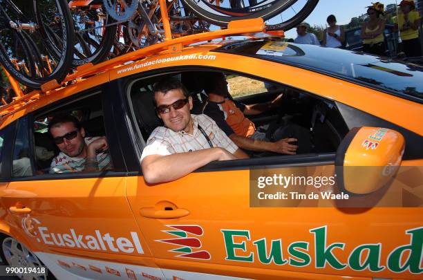 Tour De France 2006, Stage 2Igor Gonzalez De Galdeano Manager Team Euskaltel Euskadi Obernai - Esch-Sur-Alzette Etape Rit, 93E Ronde Van Frankrijk...