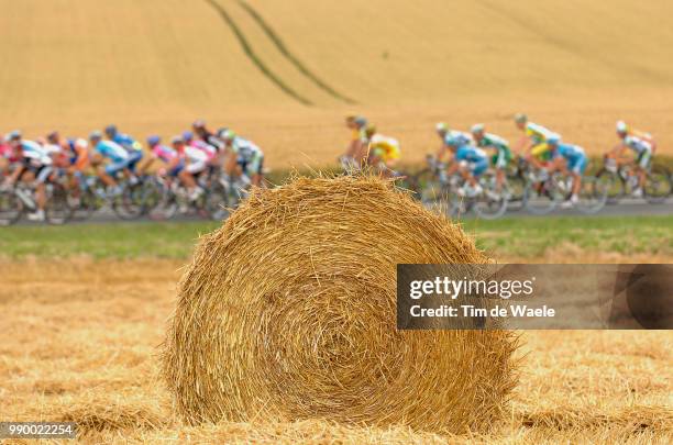 Tour De France 2006, Stage 5Illustration Illustratie, Peleton Peloton, Landscape Paysage Landschapbeauvais - Caen Etape Rit, 93E Ronde Van Frankrijk...