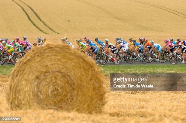 Tour De France 2006, Stage 5Illustration Illustratie, Peleton Peloton, Landscape Paysage Landschapbeauvais - Caen Etape Rit, 93E Ronde Van Frankrijk...