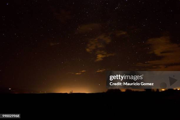 tatacoa desert landscape at night - huila stock pictures, royalty-free photos & images