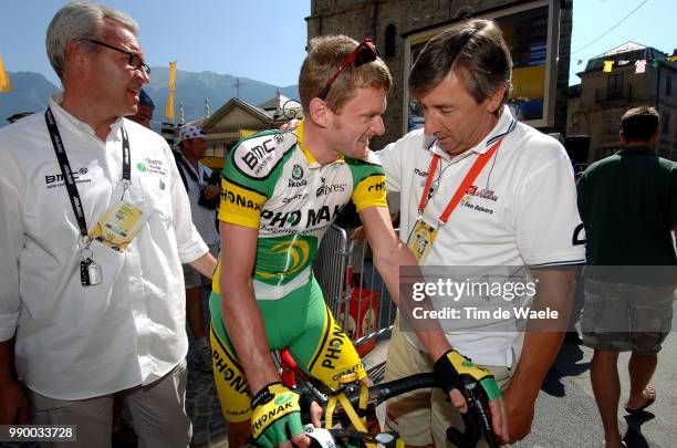 Tour De France 2006, Stage 17Landis Floyd , Unzue Eusebio , Lã¼Chinger Georges Pr Press Team Phonak Isharessaint-Jean-De-Maurienne _ Morzine Etape...