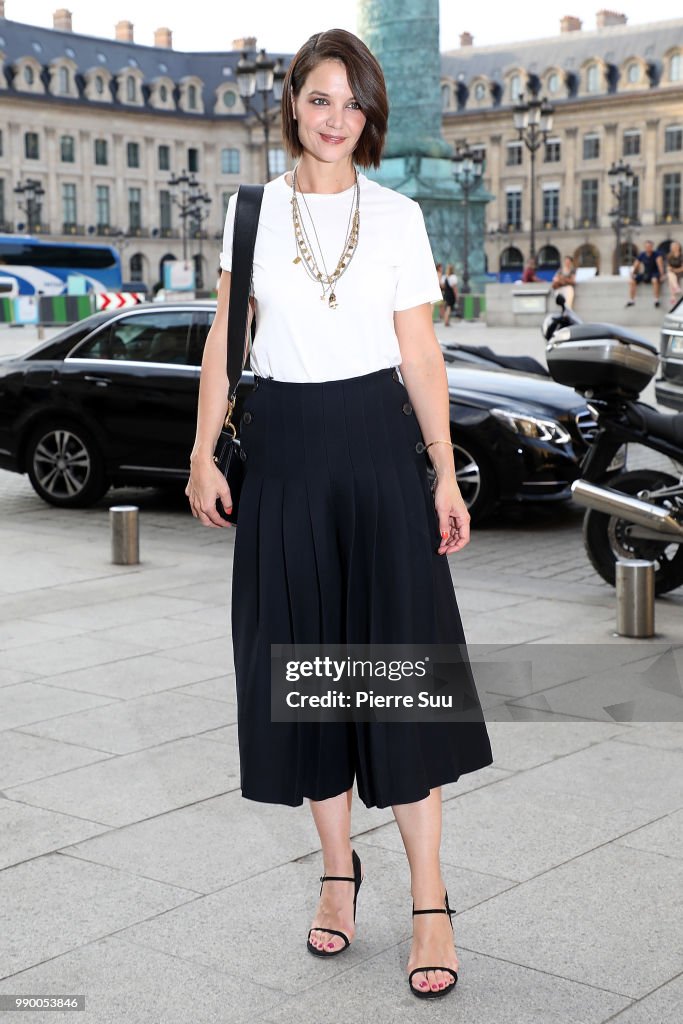 Celebrity Sightings : Day Two - Haute Couture Fall Winter 2018/2019