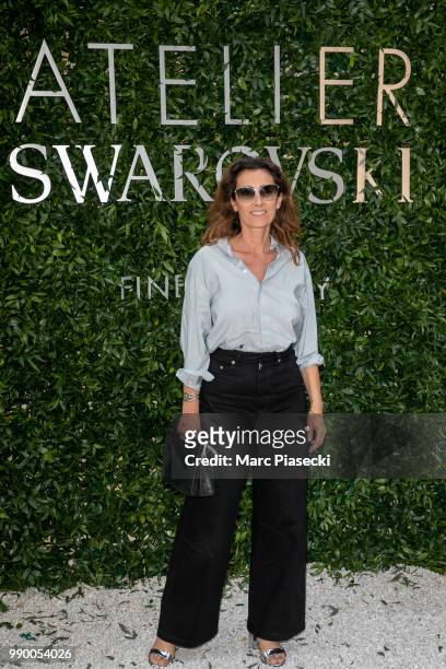 Mademoiselle Agnes attends the Atelier Swarovski : Cocktail Of The New Penelope Cruz Fine Jewelry Collection as part of Paris Fashion Week on July 2,...