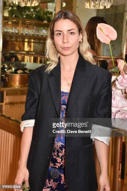 Irina Lakicevic attends the launch of the Realisation concession at Selfridges on July 2, 2018 in London, England.