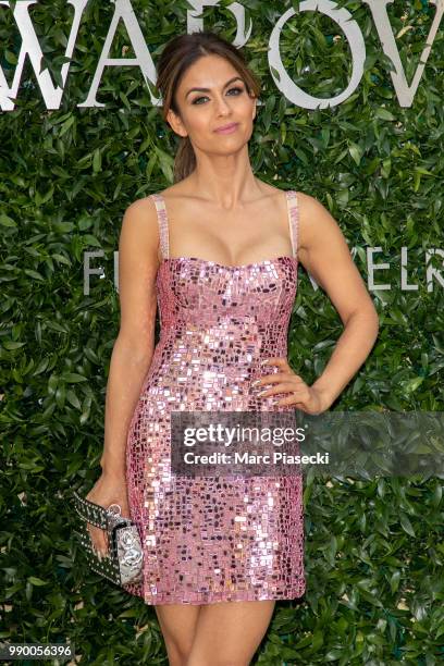 Natasha Poonawalla attends the Atelier Swarovski : Cocktail Of The New Penelope Cruz Fine Jewelry Collection as part of Paris Fashion Week on July 2,...