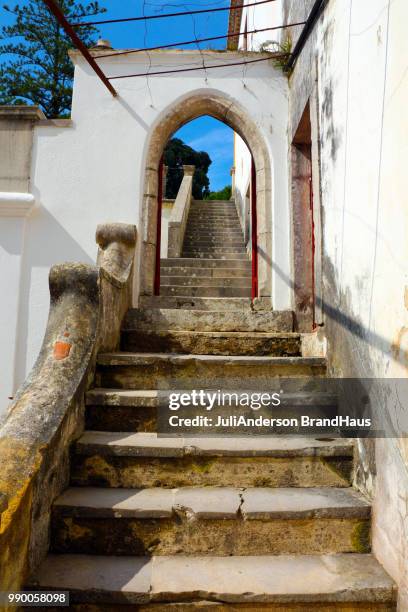 palacio de sintra - haus stock pictures, royalty-free photos & images