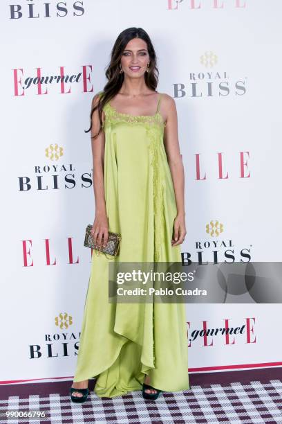 Sara Carbonero attends the 'ELLE Gourmet Awards' 2018 at the Italian Embassy on July 2, 2018 in Madrid, Spain.
