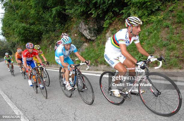 100Th Giro Lombardia Bettini Paolo , Rebellin Davide , Boogerd Michael , Schleck Frank , Ricco Riccardo , Sanchez Samuel , Di Luca Danilo Mendrisio -...