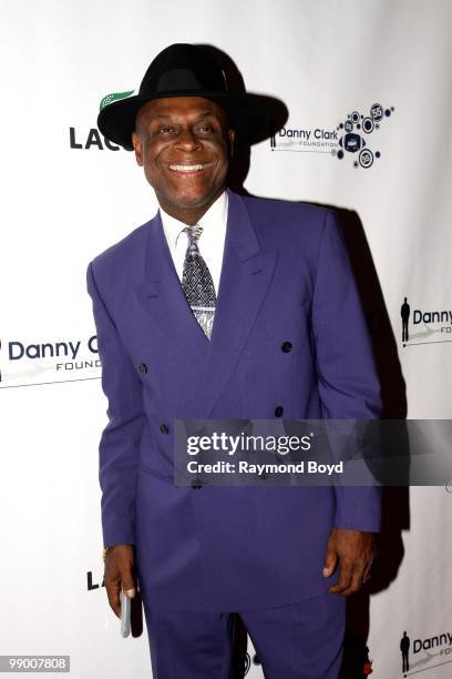 Comedian Michael Colyar poses for photos at the Harold Washington Cultural Center during the 2nd Annual Danny Clark Foundation Charity Weekend in...