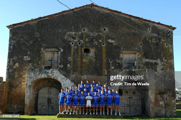 Team Quick-Step Innergetic 2007 Baguet Serge , Barredo Carlos , Bettini Paolo , Boonen Tom , Cretskens Wilfried , De Jongh Steven , Engels Ad , Facci...