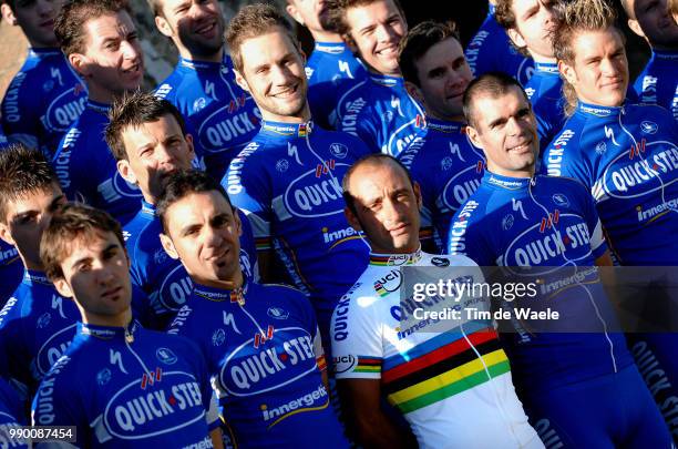 Team Quick-Step Innergetic 2007Barrero Carlos , Garate Cepa Juan Manuel , Bettini Paolo / Van Petegem Peter , Vasseur Cedric , Boonen Tom , Baguet...