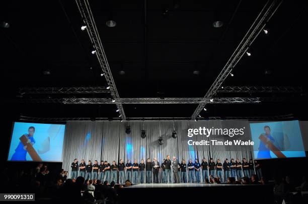 Team Presentation, Quick-Step Innergetic 2007Baguet Serge , Barredo Carlos , Bettini Paolo , Boonen Tom , Cretskens Wilfried , De Jongh Steven ,...