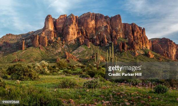superstition mountains - rocky parker stock pictures, royalty-free photos & images