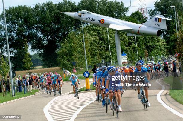 Eneco Tour, Stage 5Illustration Illustratie, Peleton Peloton, Plain Avion Vliegtuig, Landscape Paysage Landschaphasselt - Balen Uci Pro Tour, Tim De...