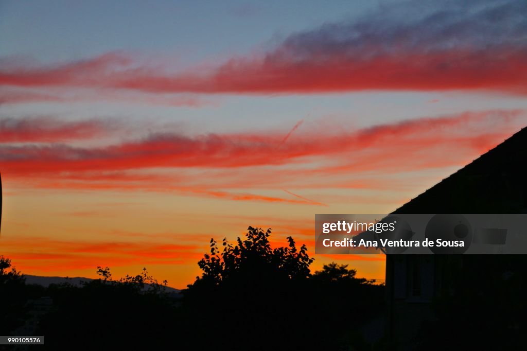 Sky over Lake Geneva