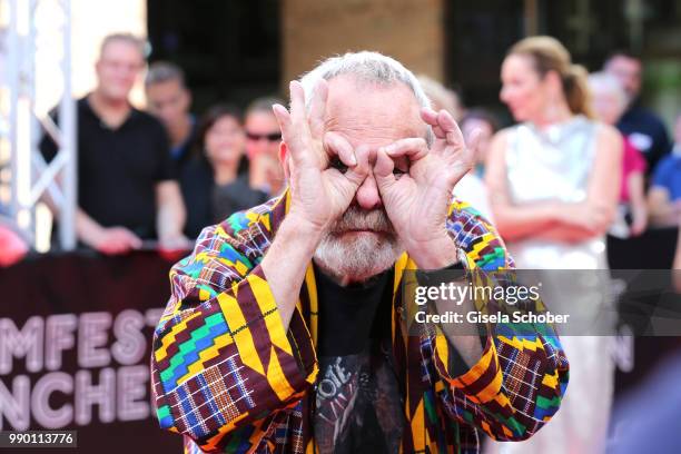 Terry Gilliam at the CineMerit Award Gala during the Munich Film Festival 2018 at Gasteig on July 2, 2018 in Munich, Germany.