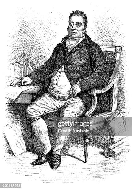 charles james fox (24 january 1749 – 13 september 1806), styled the honourable from 1762, was a prominent british whig statesman - charles james fox politician stock illustrations