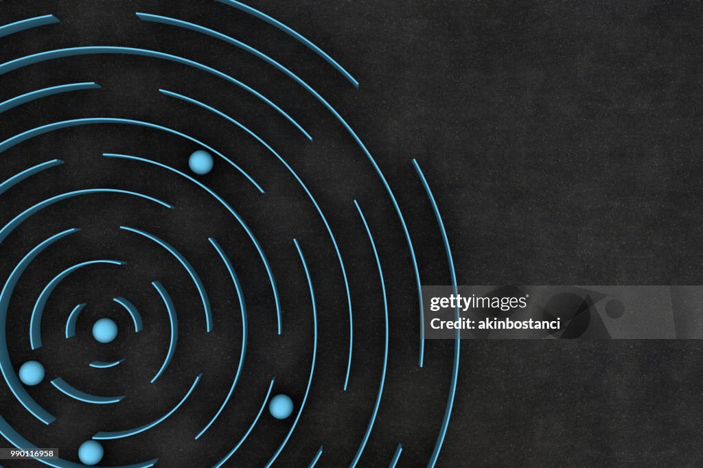 3D Circular Maze / Labyrinth