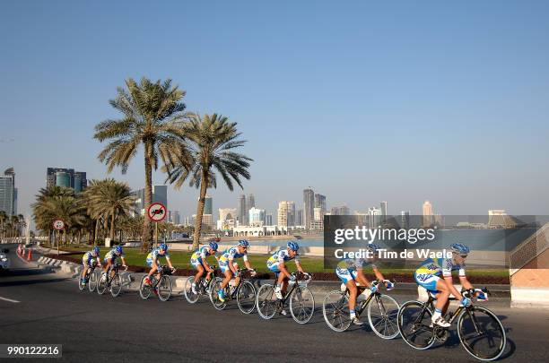 Tour Of Qatar, Stage 1Team Ag2R , Nazon Jean-Patrick , Dion Renaud , Mandri Ren? , Mondory Lioyd , Pulhies St?Phane , Riblon Christophe , Rousseau...