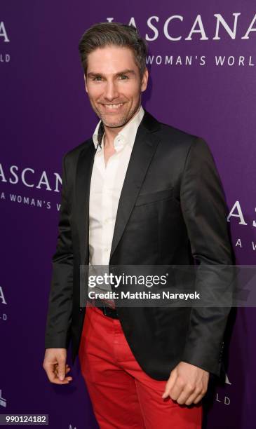 Christian Polanc attends the Lascana show during the Berlin Fashion Week Spring/Summer 2019 at Hotel nhow on July 2, 2018 in Berlin, Germany.