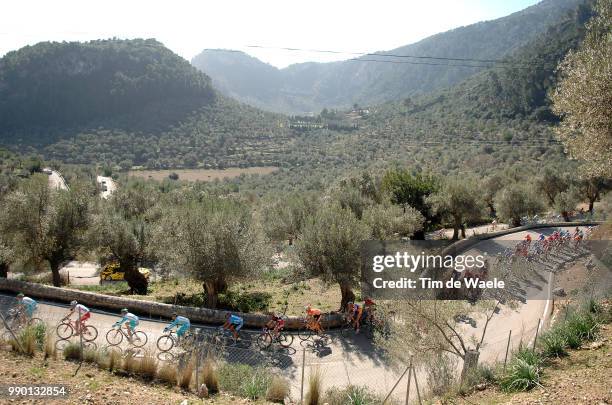 Tour Of Mallorca, Stage 3Illustration Illustratie, Peleton Peloton, Coll De Soller, Mountain Montagne Berg, Landscape Paysage Landschappollenca -...