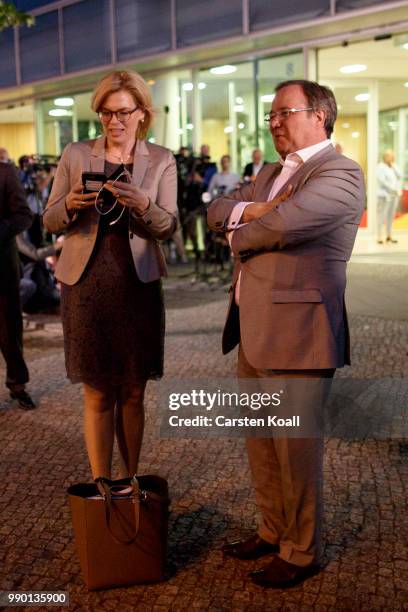 Julia Kloeckner , a leading member of the German Chistian Democrats and German Minister of Agriculture and Vice-Chairman of the German Chistian...