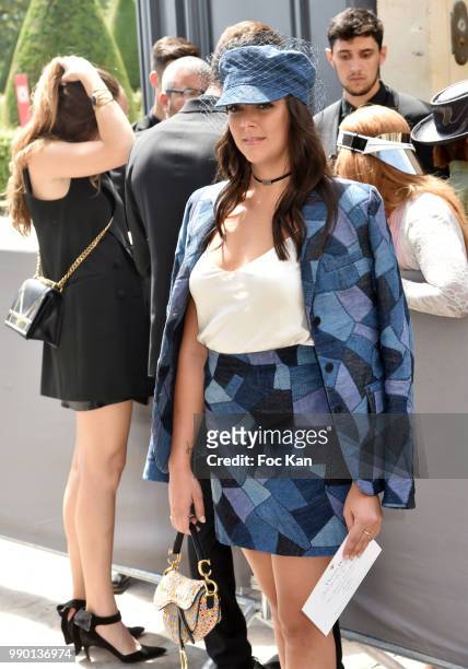 Pauline Ducruet attends the Christian Dior Couture Haute Couture Fall/Winter 2018-2019 show as part of Haute Couture Paris Fashion Week on July 2,...