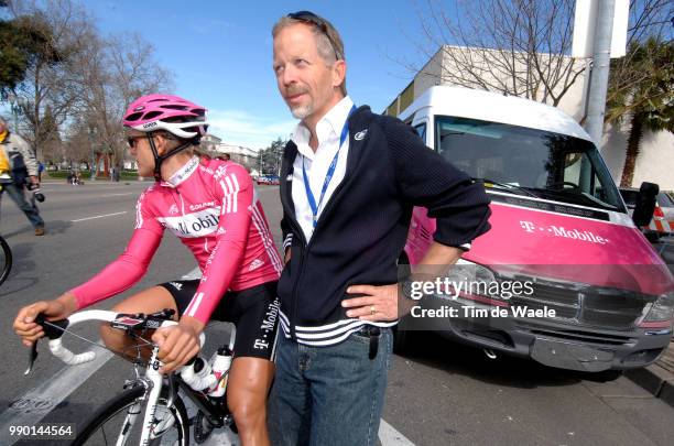 Tour Of California, Stage 3Stapleton Bob Team T-Mobile Manager, Ciolek Gerald Stockton - San Jose , Ronde Van CalifornieTim De Waele