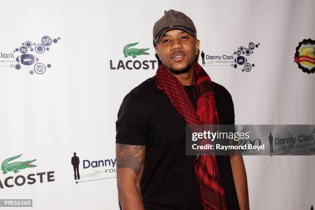 Actor Hosea Chanchez of WB's "The Game" poses for photos at the Harold Washington Cultural Center during the 2nd Annual Danny Clark Foundation...