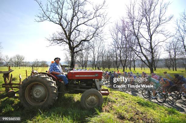 Paris - Nice, Stage 3Illustration Illustratie, Peleton Peloton, Farmer Agriculteur Boer Tractor Tracteur, Landscape Paysage Landschaplimoges - Maurs...