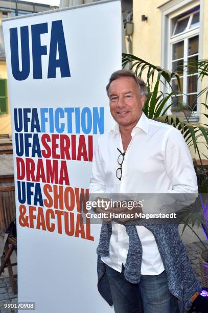 Nico Hofmann attends the UFA Fiction Reception during the Munich Film Festival 2016 at Cafe Reitschule on July 2, 2018 in Munich, Germany.