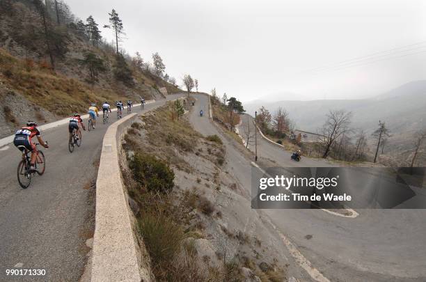 Paris - Nice, Stage 7Illustration Illustratie, Peleton Peloton, Descend Descente Afdaling, Mountains Montagnes Bergen, Landscape Paysage Landschap,...