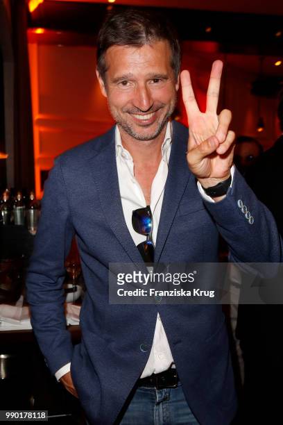 Andreas Tuerck during the Bunte New Faces Night at Grace Hotel Zoo on July 2, 2018 in Berlin, Germany.