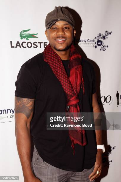 Actor Hosea Chanchez of WB's "The Game" poses for photos at the Harold Washington Cultural Center during the 2nd Annual Danny Clark Foundation...