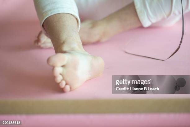 barefoot - lianne loach stock pictures, royalty-free photos & images