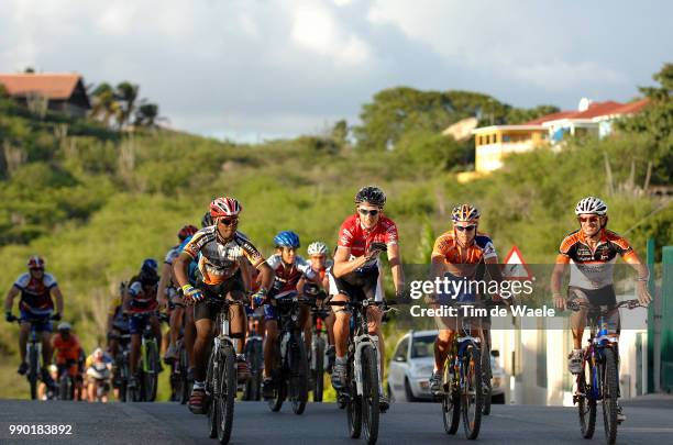 Curacao Cycling Hollidays 2006Bart Brentjens , Jan Boven Hotel Lions Dive, Amstel Curcao RaceTim De Waele