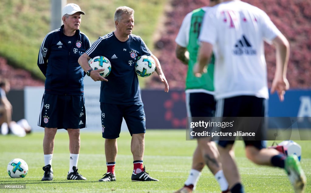 FC Bayern Munich training camp